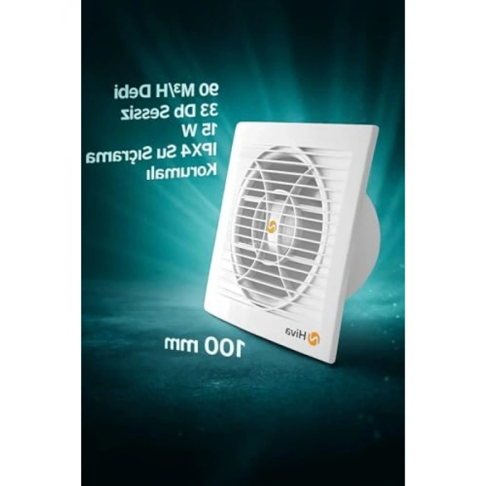 90 m³/H Debili Sessiz Banyo ve Tuvalet Aspiratörü