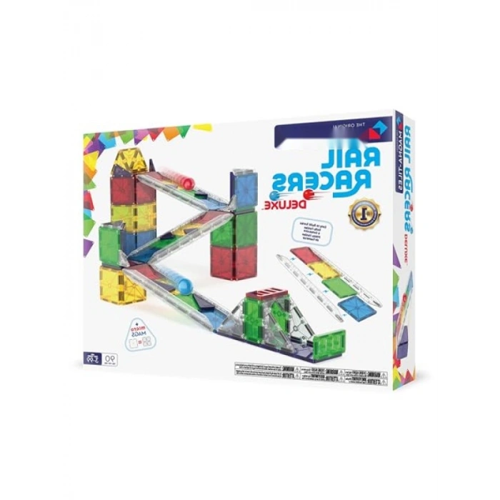 90 Parça Deluxe Raylı Yarış Seti - Yaratıcı Oyun Deneyimi