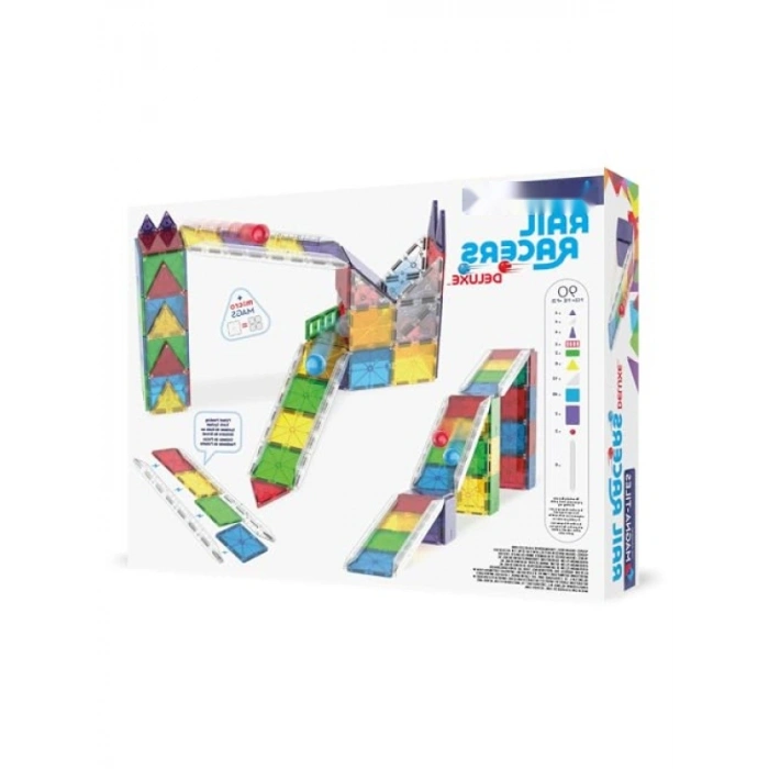 90 Parça Deluxe Raylı Yarış Seti - Yaratıcı Oyun Deneyimi