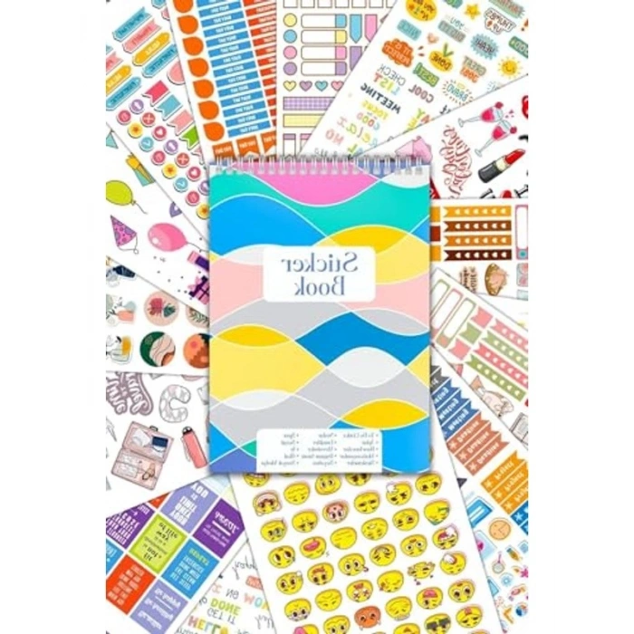 900+ Adet Sticker Defteri, My DIY, Planlayıcı ve Günlük İçin