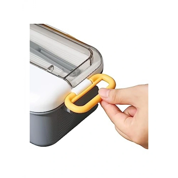 900 ml 1 Katlı 3 Bölmeli Çelik Sefer Tası