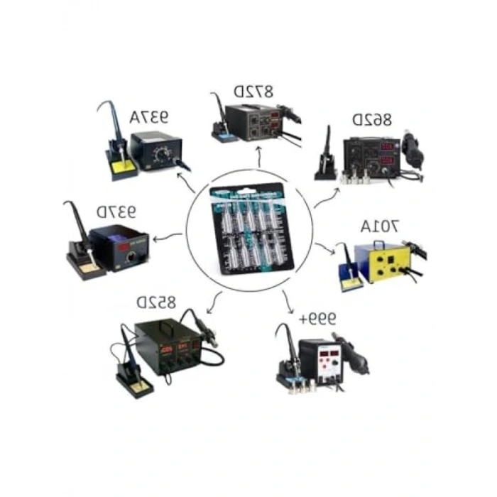 900M Tipi 10lu Havya Uç Seti - Yüksek Kaliteli