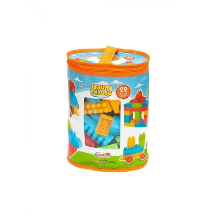 92 Parça Çok Renkli Eğitici Blok Seti