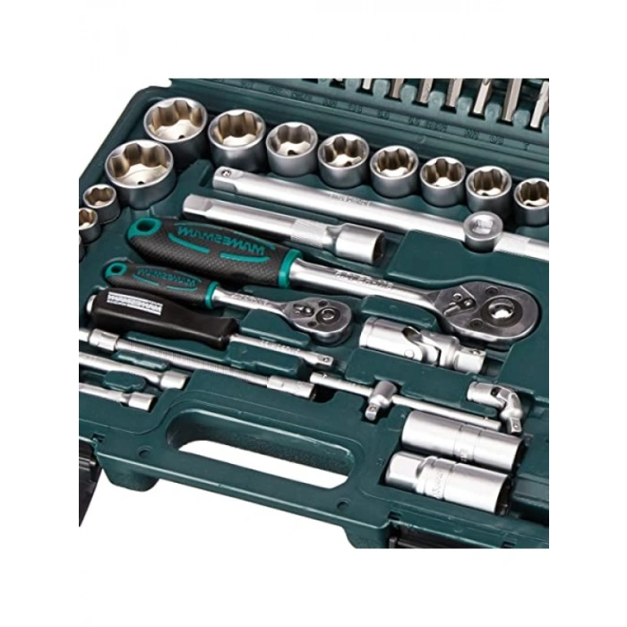 94 Parçalı Lokma Anahtar Seti - 1/4 inç ve 1/2 inç