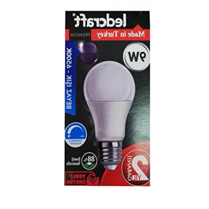 9W Beyaz LED Ampul - E27