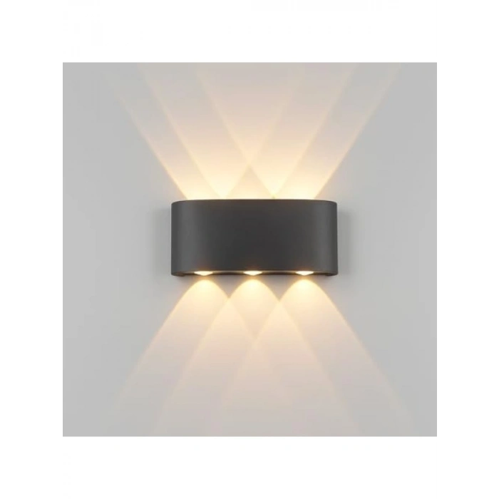 9W Çift Yönlü LED Bahçe Aplik - Su Geçirmez, Modern Tasarım