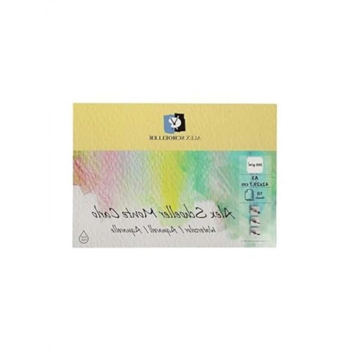 300 Gr Sulu Boya Defteri, 10lu Standart Set ile Eğlenceli Hobi