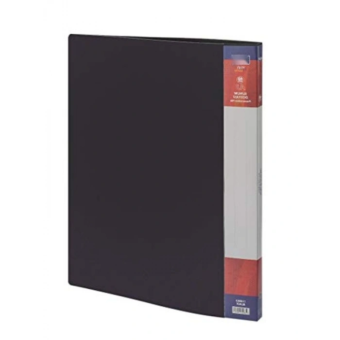 A3 Boyutunda 40lı Siyah Sunum Dosyası - Kullanışlı Ofis Ürünü