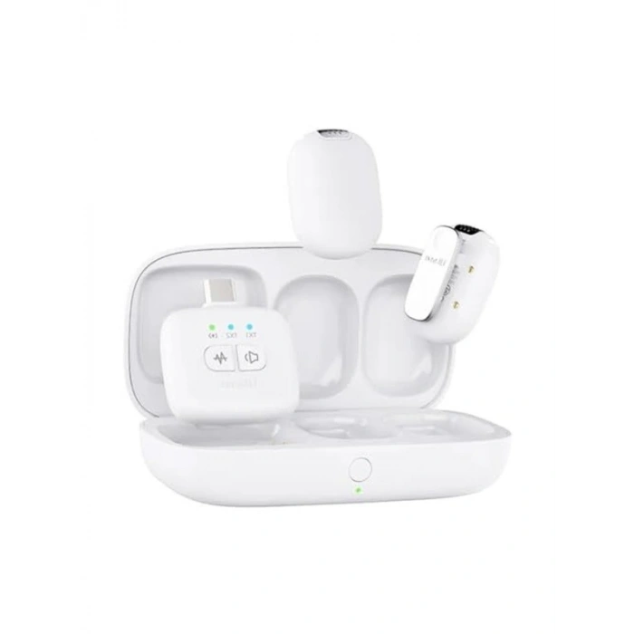 A30 Tiny 2 Kişilik Mikrofon Seti - Beyaz