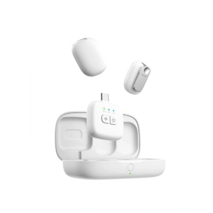 A30 Tiny 2 Kişilik Mikrofon Seti - Beyaz