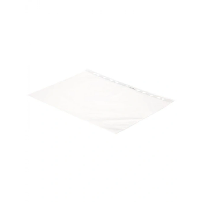 A4 11 Delikli Poşet Dosya, 100 Adet, Buzlu