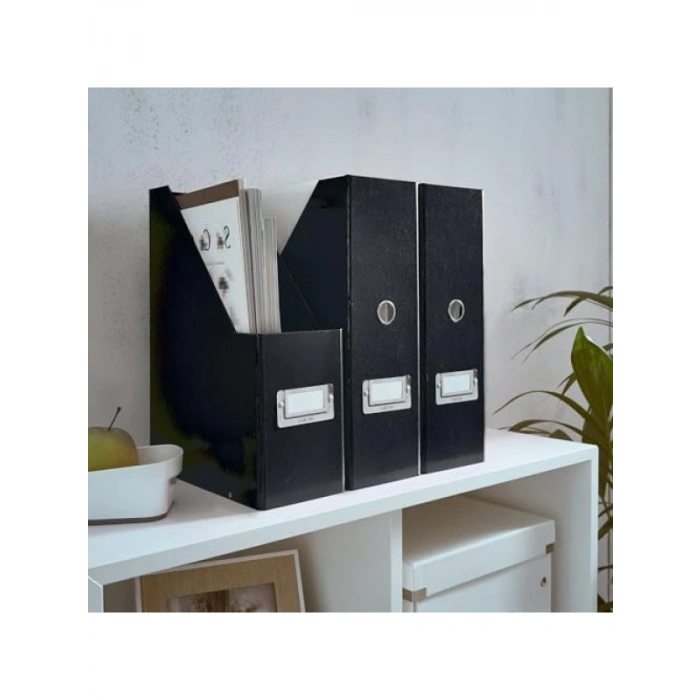 A4 Belgeler için Siyah Karton Klasör