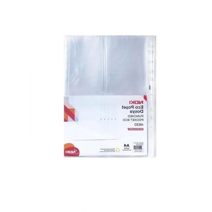 A4 Boyutunda 100lü Şeffaf Poşet Dosya