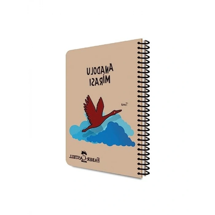 A4 Boyutunda 120 Yapraklı Spiralli Kareli Defter