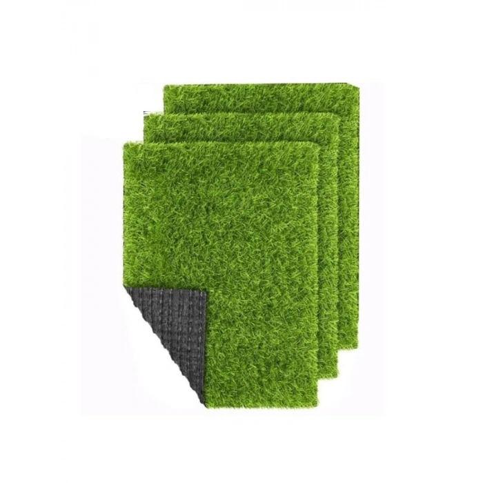 A4 Boyutunda 20x30 cm Yapay Çim, 3 Adet, Dekoratif Kullanım için