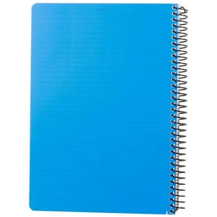 A4 Boyutunda 5 Konulu Spiralli Defter, 150 Yaprak, PP Kapaklı