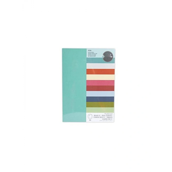 A4 Boyutunda 60 Parça Çok Renkli Kartstok Kağıt