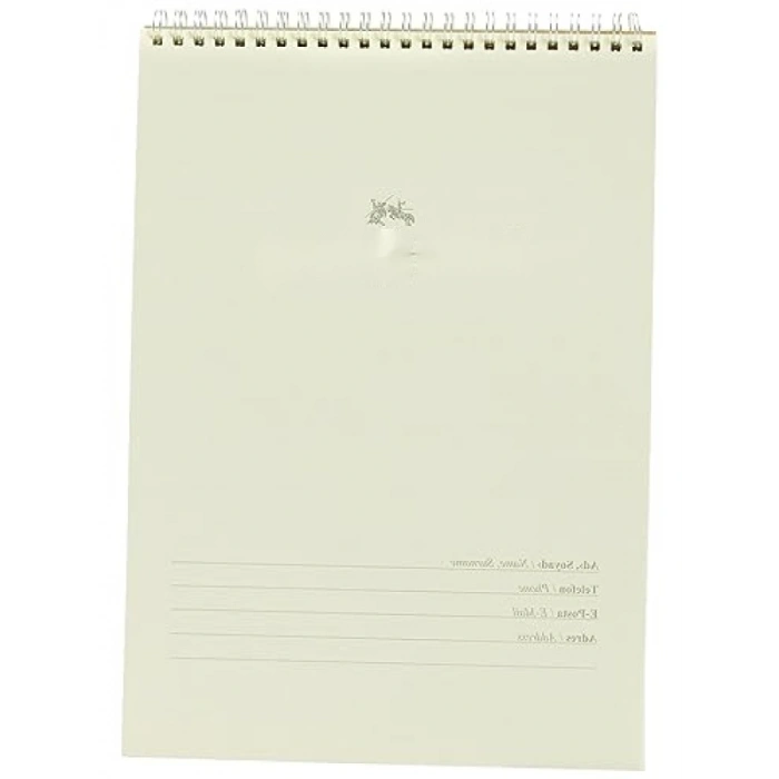 A4 Boyutunda Canlı Renkli 80 Yaprak Çizgili Bloknot