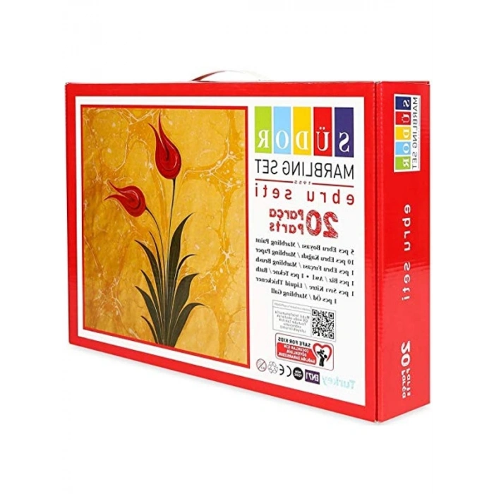 A4 Boyutunda Ebru Boyası Seti, Yaratıcı Sanat Çalışmaları İçin