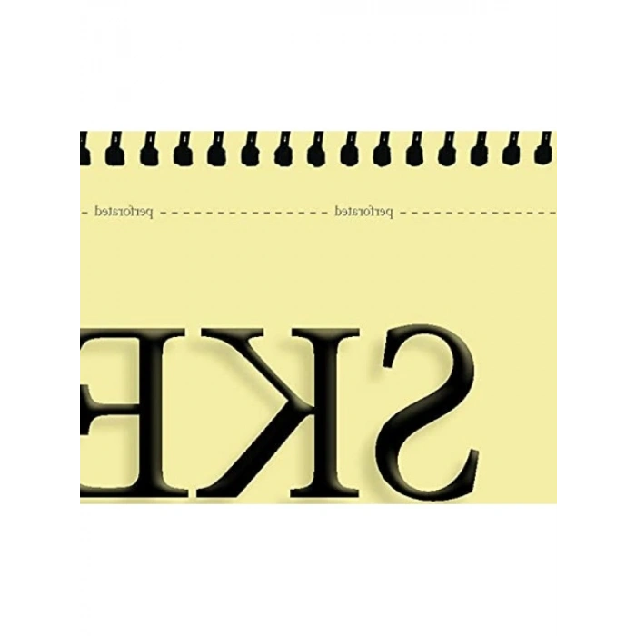 A4 Boyutunda Spiralli Eskiz Defteri - 50 Yaprak