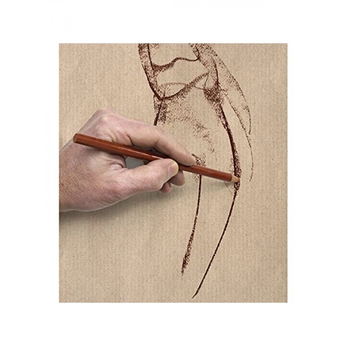 A4 Boyutunda Yapışkan Kenarlı Kraft Defter