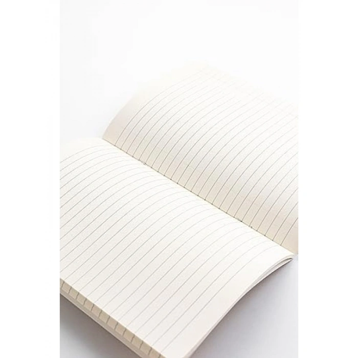 A4 Çizgili Karton Kapaklı Defter - 3lü Paket, Mavi, Gri, Sarı