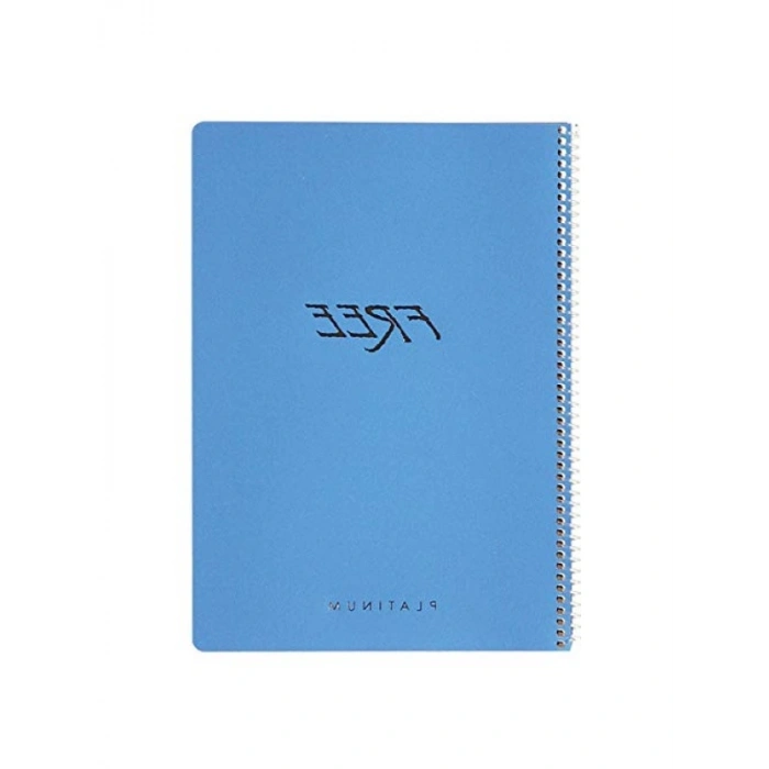 A4 Ebatında Çizgili 80 Yapraklı Spiralli Okul Defteri