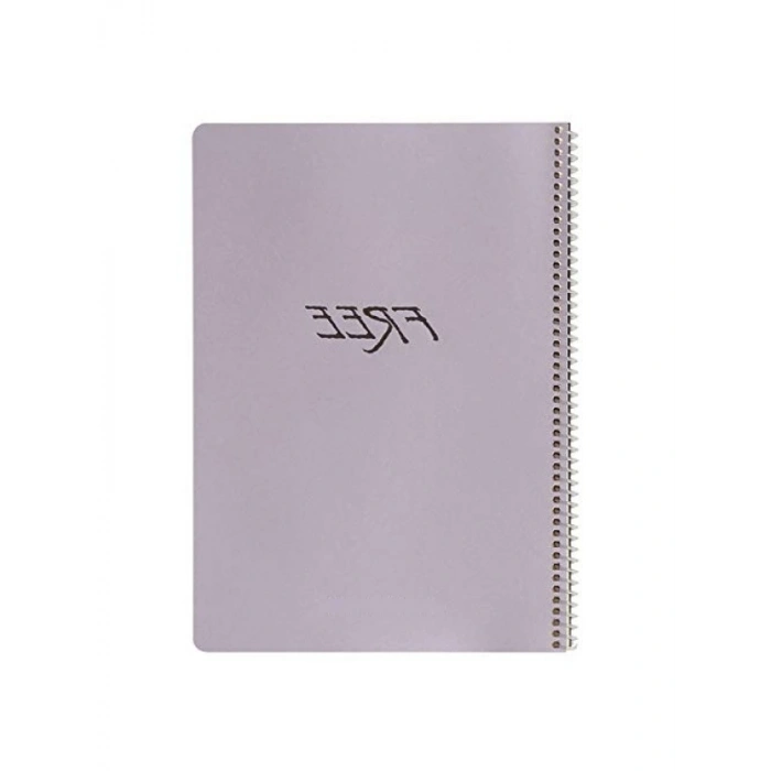 A4 Ebatında Çizgili 80 Yapraklı Spiralli Okul Defteri