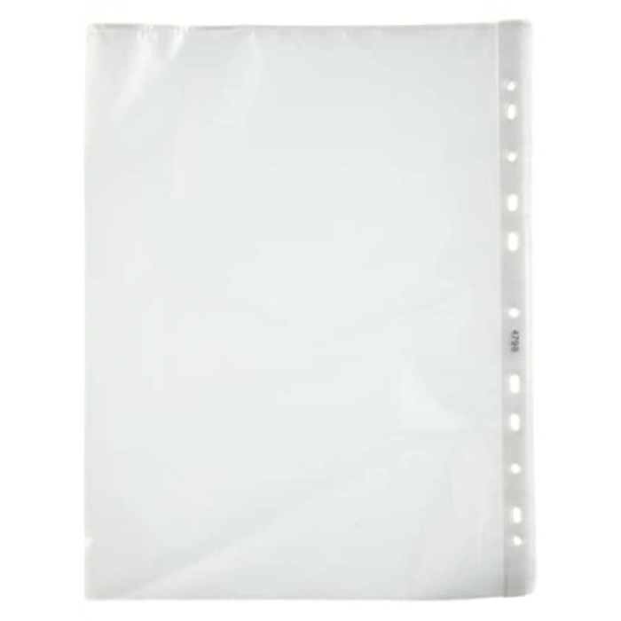 A4 Ekonomi Poşet Dosya, 100 Adet, Buzlu