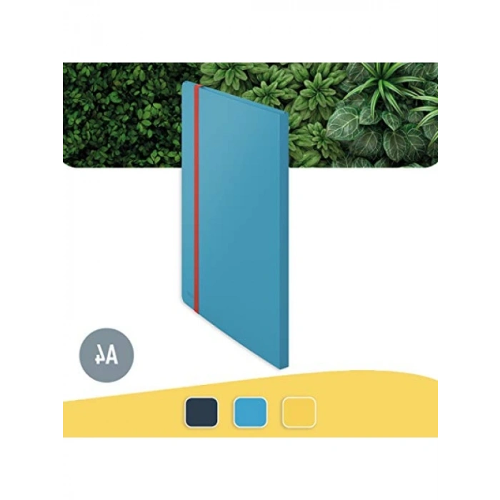 A4 Formatında Mobil Sunum Dosyası - Mavi