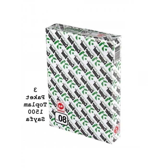 A4 Fotokopi Kağıdı - 3 Paket, Toplam 1500 Yaprak
