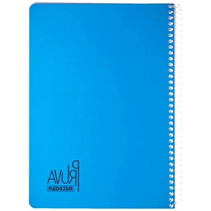 A4 Karton Kapaklı Spiralli Defter - 144 Yaprak, Çizgili
