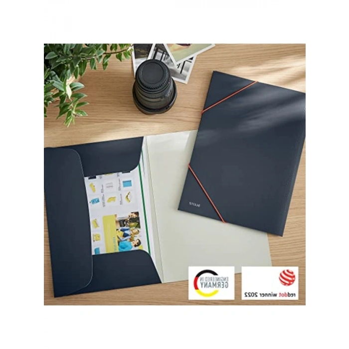 A4 Lastik Kilitli Dosya, Gri