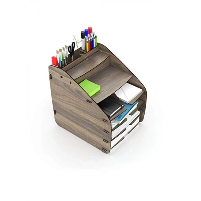 A4 Masaüstü Evrak Rafı Organizer - 6 Renk