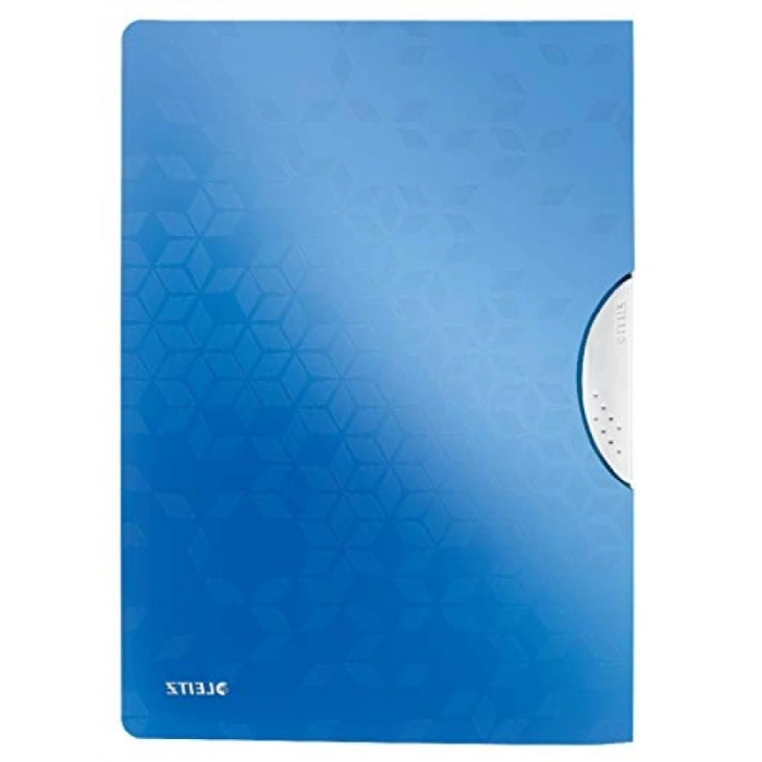 A4 Sıkıştırmalı Dosya, Metalik Mavi