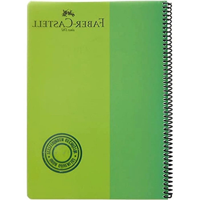 A4 Spiral Defter, 120 Yaprak, 70g Kağıt, Dayanıklı Plastik Kapak