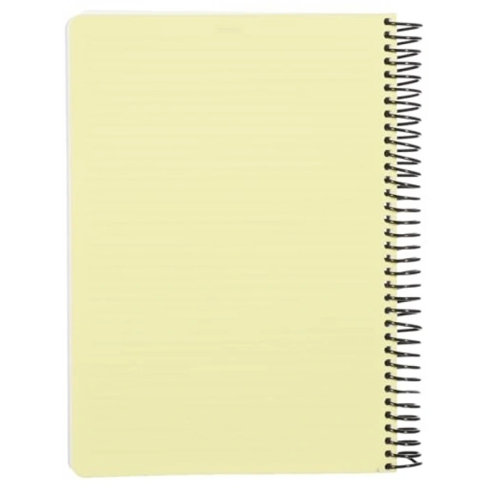 A4 Spiralli Defter, 210 Yaprak, 7 Konulu, Sarı