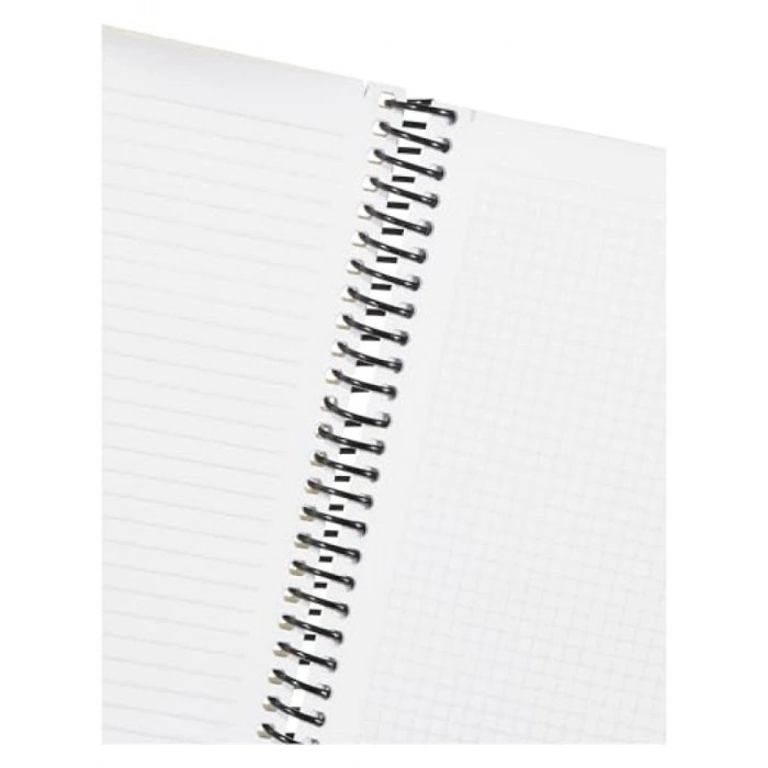 A4 Spiralli Defter, 210 Yaprak, 7 Konulu, Sarı