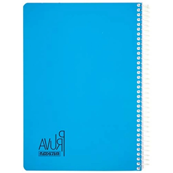 A4 Spiralli Karton Kapaklı Defter - 144 Yaprak - Kareli