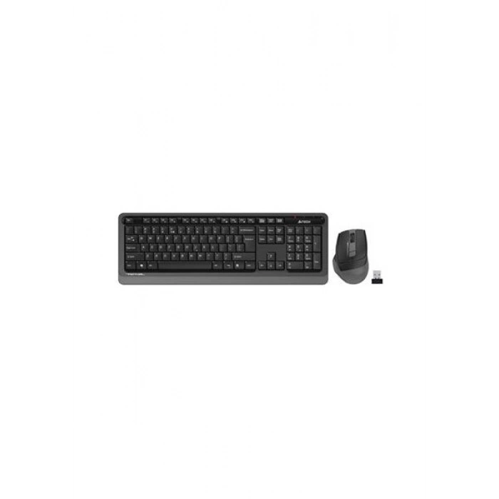 A4 Tech Fg1035 2.4G Gri Q Fn-Mm Klv+Optik Mouse Set