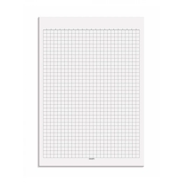 A5 Boyutunda 140 Sayfa Kraft Kapak Spiralli Defter - Kareli Kağıt