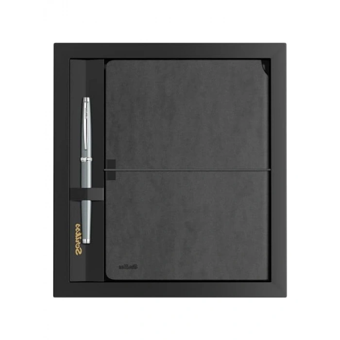 A5 Boyutunda Çizgili Defter ve Roller Kalem Seti