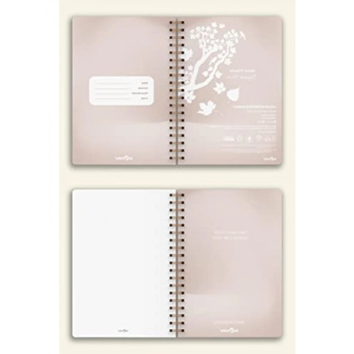 A5 Boyutunda Noktalı Bullet Journal Pro Defter - Bakır Renk