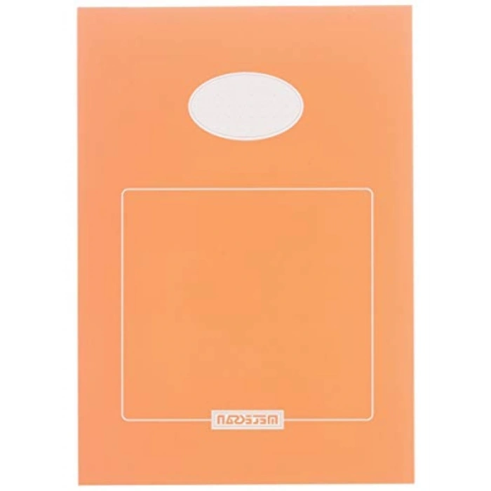 A5 Boyutunda Noktalı Turuncu Bloknot - 50 Yaprak