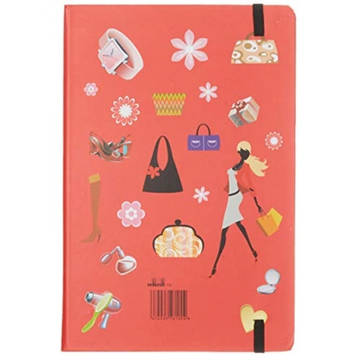 A5 Boyutunda Sert Kapak Çizgisiz Defter