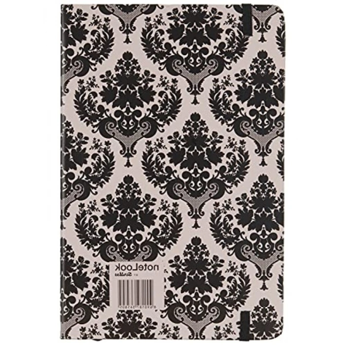 A5 Boyutunda Sert Kapaklı Çizgili Defter, 100 Yaprak