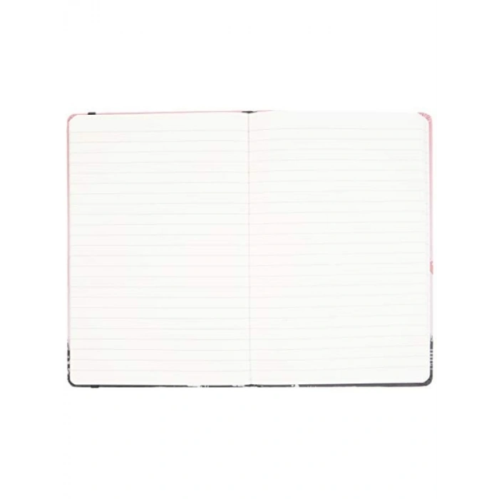 A5 Boyutunda Sert Kapaklı Çizgili Defter, 100 Yaprak