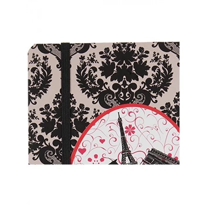 A5 Boyutunda Sert Kapaklı Çizgili Defter, 100 Yaprak