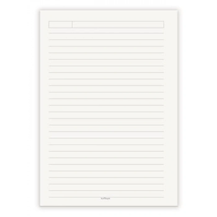 A5 Boyutunda Sert Kapaklı Spiralli Defter, 80 Sayfa, Çizgili