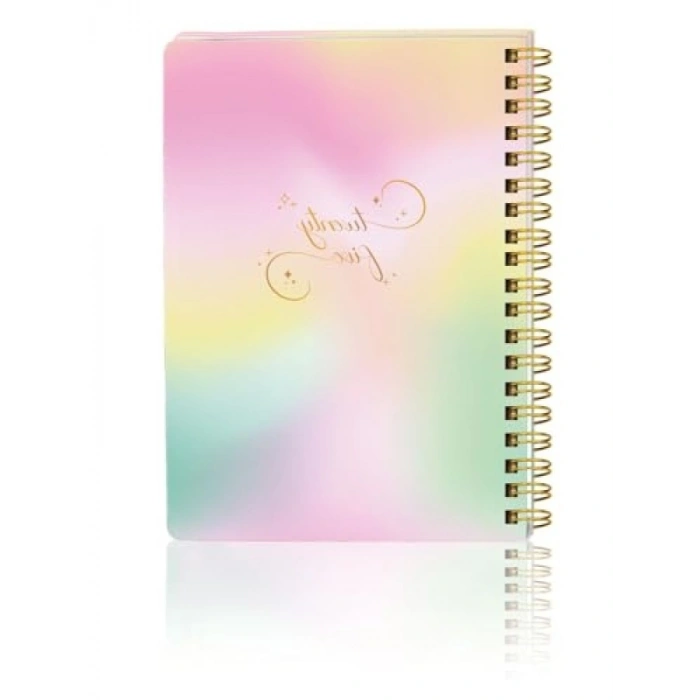 A5 Boyutunda Spiralli Sert Kapak Günlük Ajanda, 2025